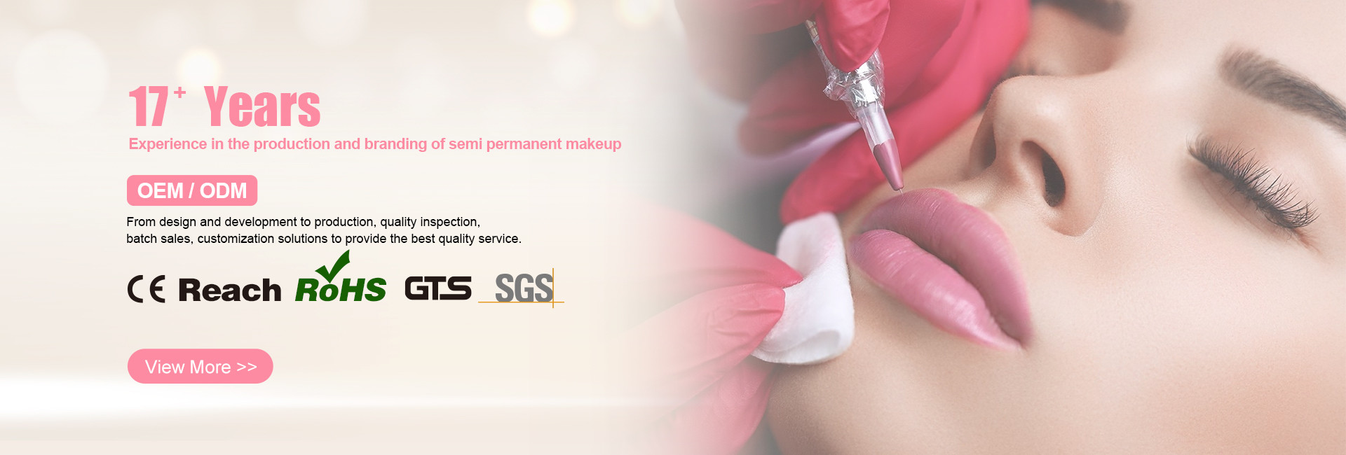 Kwaliteit De permanente Uitrusting van de Make-uptatoegering fabriek