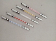 Pen van Pen Crystal Acrylic Microblading Permanent Makeup van de Groothandelsprijs de dubbel-Geleide Tatoegering Hand voor 3D Wenkbrauw