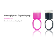 Beschikbaar Microblading-Tatoegeringspigment Ring Cup With Sponge, de Toebehoren van de Make-upwenkbrauw