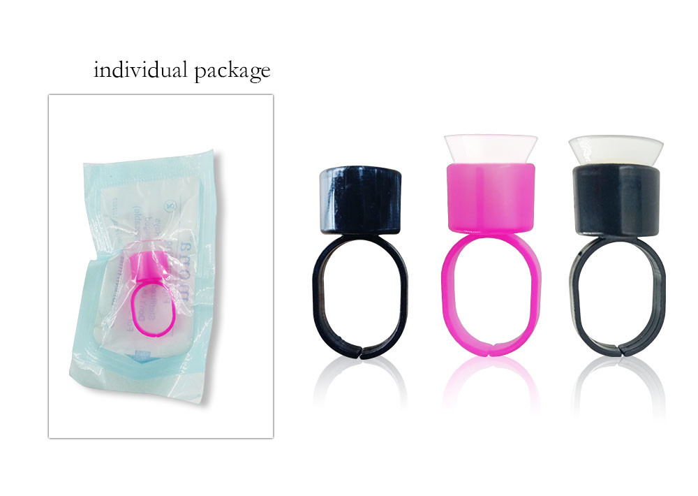 Beschikbaar Microblading-Tatoegeringspigment Ring Cup With Sponge, de Toebehoren van de Make-upwenkbrauw