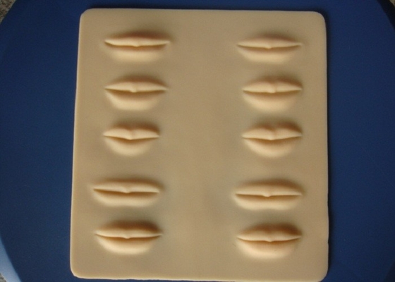 Rubber Permanente de Huid Zachte Huid van de Make-uppraktijk voor Microblaidng-Opleiding